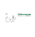 Comatrol-Spule 24VDC 0,9A fi19 h=50mm